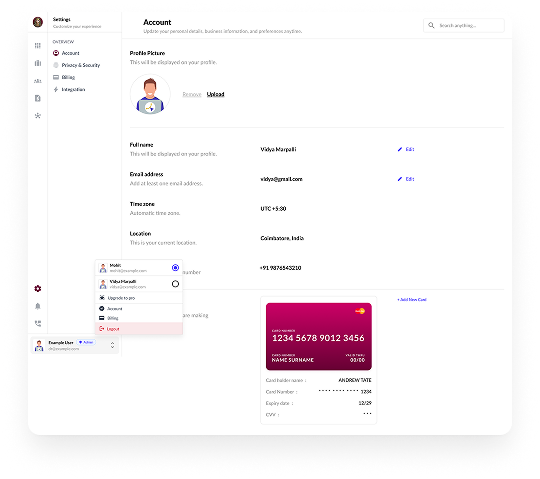 Role-Based Access - Secure access tailored to each role.Ensure every user sees only what they need — nothing more, nothing less.